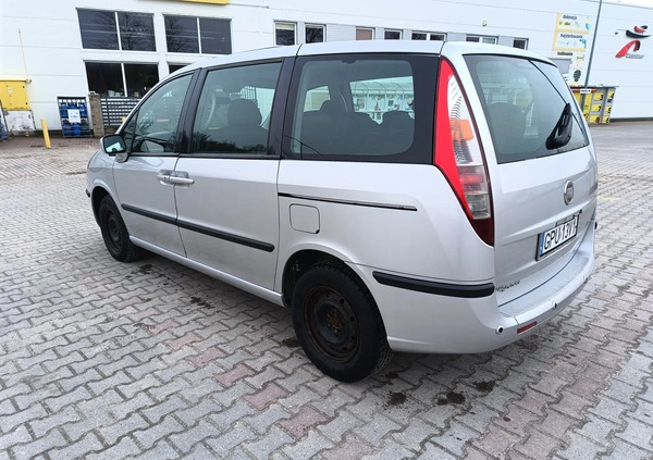 Fiat Ulysse cena 13600 przebieg: 286000, rok produkcji 2010 z Osieczna małe 46